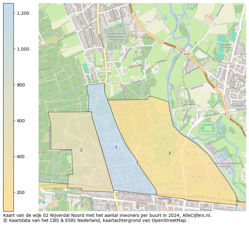 Kaart van de wijk 02 Nijverdal Noord met het aantal inwoners per buurt in 2024. Op deze pagina vind je veel informatie over inwoners (zoals de verdeling naar leeftijdsgroepen, gezinssamenstelling, geslacht, autochtoon of Nederlands met een immigratie achtergrond,...), woningen (aantallen, types, prijs ontwikkeling, gebruik, type eigendom,...) en méér (autobezit, energieverbruik,...)  op basis van open data van het centraal bureau voor de statistiek en diverse andere bronnen!