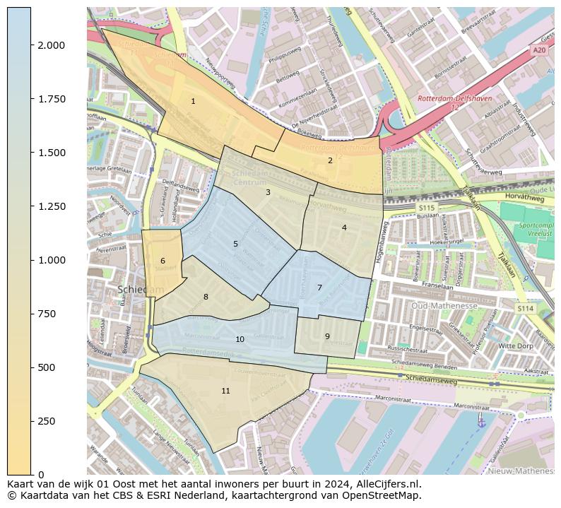 Kaart van de wijk 01 Oost met het aantal inwoners per buurt in 2024. Op deze pagina vind je veel informatie over inwoners (zoals de verdeling naar leeftijdsgroepen, gezinssamenstelling, geslacht, autochtoon of Nederlands met een immigratie achtergrond,...), woningen (aantallen, types, prijs ontwikkeling, gebruik, type eigendom,...) en méér (autobezit, energieverbruik,...)  op basis van open data van het centraal bureau voor de statistiek en diverse andere bronnen!