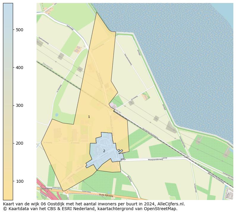 Kaart van de wijk 06 Oostdijk met het aantal inwoners per buurt in 2024. Op deze pagina vind je veel informatie over inwoners (zoals de verdeling naar leeftijdsgroepen, gezinssamenstelling, geslacht, autochtoon of Nederlands met een immigratie achtergrond,...), woningen (aantallen, types, prijs ontwikkeling, gebruik, type eigendom,...) en méér (autobezit, energieverbruik,...)  op basis van open data van het centraal bureau voor de statistiek en diverse andere bronnen!