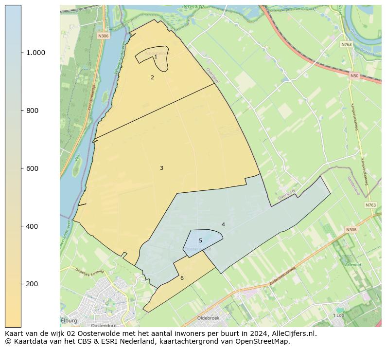 Kaart van de wijk 02 Oosterwolde met het aantal inwoners per buurt in 2024. Op deze pagina vind je veel informatie over inwoners (zoals de verdeling naar leeftijdsgroepen, gezinssamenstelling, geslacht, autochtoon of Nederlands met een immigratie achtergrond,...), woningen (aantallen, types, prijs ontwikkeling, gebruik, type eigendom,...) en méér (autobezit, energieverbruik,...)  op basis van open data van het centraal bureau voor de statistiek en diverse andere bronnen!