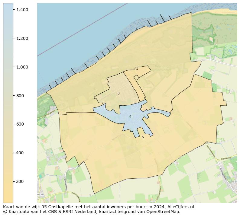 Kaart van de wijk 05 Oostkapelle met het aantal inwoners per buurt in 2024. Op deze pagina vind je veel informatie over inwoners (zoals de verdeling naar leeftijdsgroepen, gezinssamenstelling, geslacht, autochtoon of Nederlands met een immigratie achtergrond,...), woningen (aantallen, types, prijs ontwikkeling, gebruik, type eigendom,...) en méér (autobezit, energieverbruik,...)  op basis van open data van het centraal bureau voor de statistiek en diverse andere bronnen!