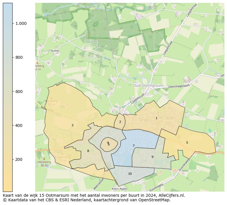 Kaart van de wijk 15 Ootmarsum met het aantal inwoners per buurt in 2024. Op deze pagina vind je veel informatie over inwoners (zoals de verdeling naar leeftijdsgroepen, gezinssamenstelling, geslacht, autochtoon of Nederlands met een immigratie achtergrond,...), woningen (aantallen, types, prijs ontwikkeling, gebruik, type eigendom,...) en méér (autobezit, energieverbruik,...)  op basis van open data van het centraal bureau voor de statistiek en diverse andere bronnen!