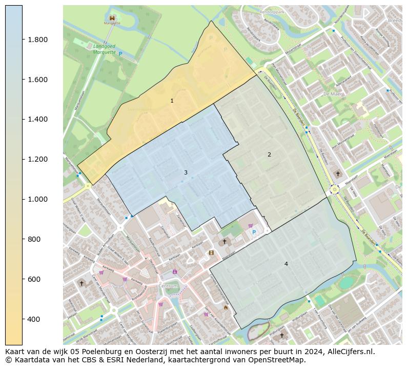 Kaart van de wijk 05 Poelenburg en Oosterzij met het aantal inwoners per buurt in 2024. Op deze pagina vind je veel informatie over inwoners (zoals de verdeling naar leeftijdsgroepen, gezinssamenstelling, geslacht, autochtoon of Nederlands met een immigratie achtergrond,...), woningen (aantallen, types, prijs ontwikkeling, gebruik, type eigendom,...) en méér (autobezit, energieverbruik,...)  op basis van open data van het Centraal Bureau voor de Statistiek en diverse andere bronnen!