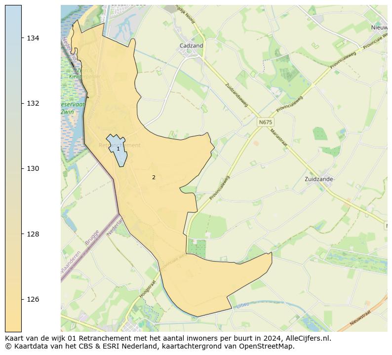 Kaart van de wijk 01 Retranchement met het aantal inwoners per buurt in 2024. Op deze pagina vind je veel informatie over inwoners (zoals de verdeling naar leeftijdsgroepen, gezinssamenstelling, geslacht, autochtoon of Nederlands met een immigratie achtergrond,...), woningen (aantallen, types, prijs ontwikkeling, gebruik, type eigendom,...) en méér (autobezit, energieverbruik,...)  op basis van open data van het centraal bureau voor de statistiek en diverse andere bronnen!