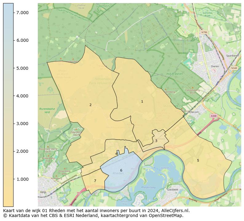 Kaart van de wijk 01 Rheden met het aantal inwoners per buurt in 2024. Op deze pagina vind je veel informatie over inwoners (zoals de verdeling naar leeftijdsgroepen, gezinssamenstelling, geslacht, autochtoon of Nederlands met een immigratie achtergrond,...), woningen (aantallen, types, prijs ontwikkeling, gebruik, type eigendom,...) en méér (autobezit, energieverbruik,...)  op basis van open data van het centraal bureau voor de statistiek en diverse andere bronnen!