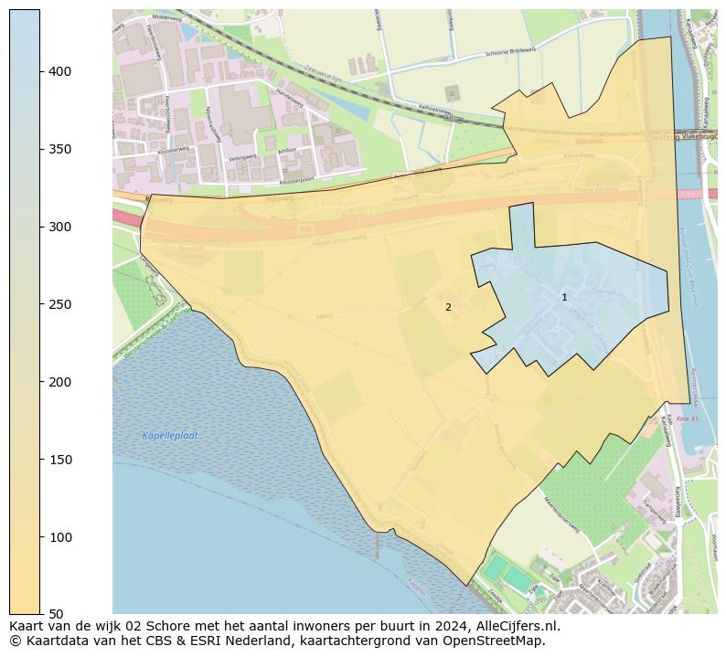 Kaart van de wijk 02 Schore met het aantal inwoners per buurt in 2024. Op deze pagina vind je veel informatie over inwoners (zoals de verdeling naar leeftijdsgroepen, gezinssamenstelling, geslacht, autochtoon of Nederlands met een immigratie achtergrond,...), woningen (aantallen, types, prijs ontwikkeling, gebruik, type eigendom,...) en méér (autobezit, energieverbruik,...)  op basis van open data van het centraal bureau voor de statistiek en diverse andere bronnen!