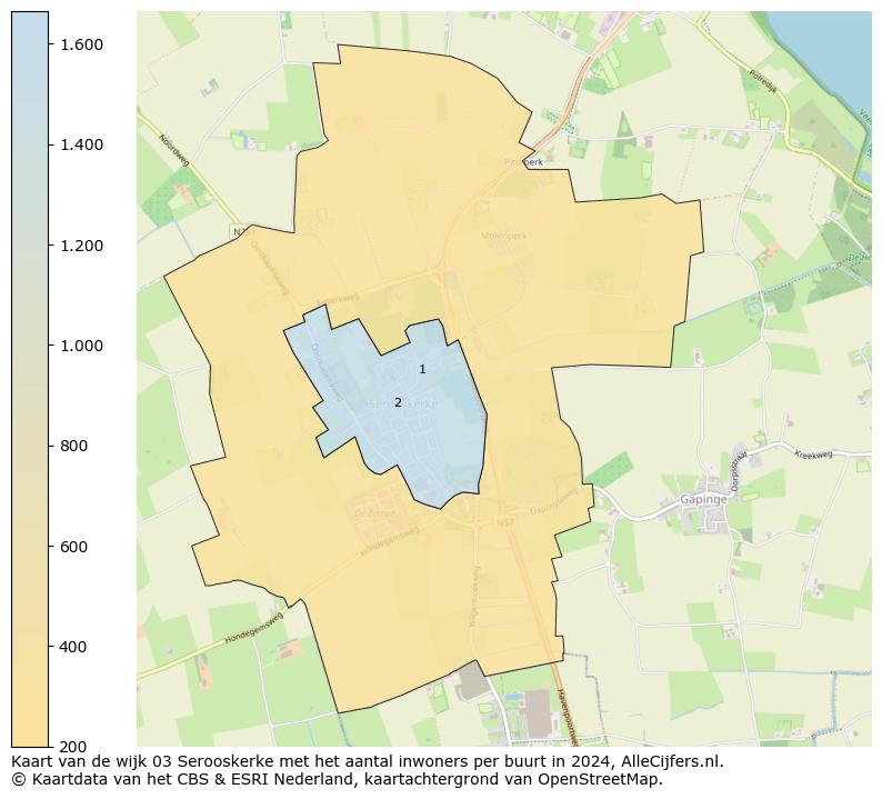 Kaart van de wijk 03 Serooskerke met het aantal inwoners per buurt in 2024. Op deze pagina vind je veel informatie over inwoners (zoals de verdeling naar leeftijdsgroepen, gezinssamenstelling, geslacht, autochtoon of Nederlands met een immigratie achtergrond,...), woningen (aantallen, types, prijs ontwikkeling, gebruik, type eigendom,...) en méér (autobezit, energieverbruik,...)  op basis van open data van het centraal bureau voor de statistiek en diverse andere bronnen!