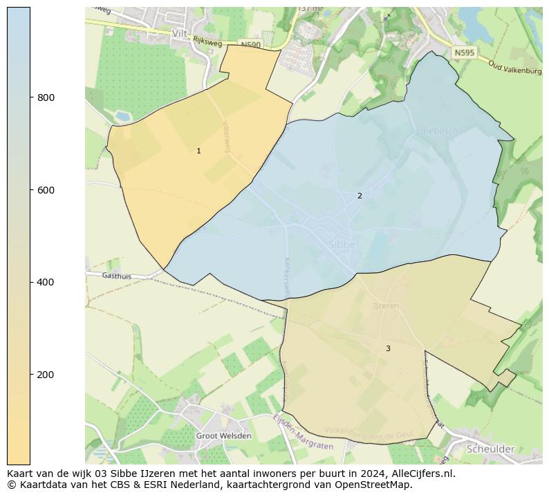 Kaart van de wijk 03 Sibbe IJzeren met het aantal inwoners per buurt in 2024. Op deze pagina vind je veel informatie over inwoners (zoals de verdeling naar leeftijdsgroepen, gezinssamenstelling, geslacht, autochtoon of Nederlands met een immigratie achtergrond,...), woningen (aantallen, types, prijs ontwikkeling, gebruik, type eigendom,...) en méér (autobezit, energieverbruik,...)  op basis van open data van het centraal bureau voor de statistiek en diverse andere bronnen!