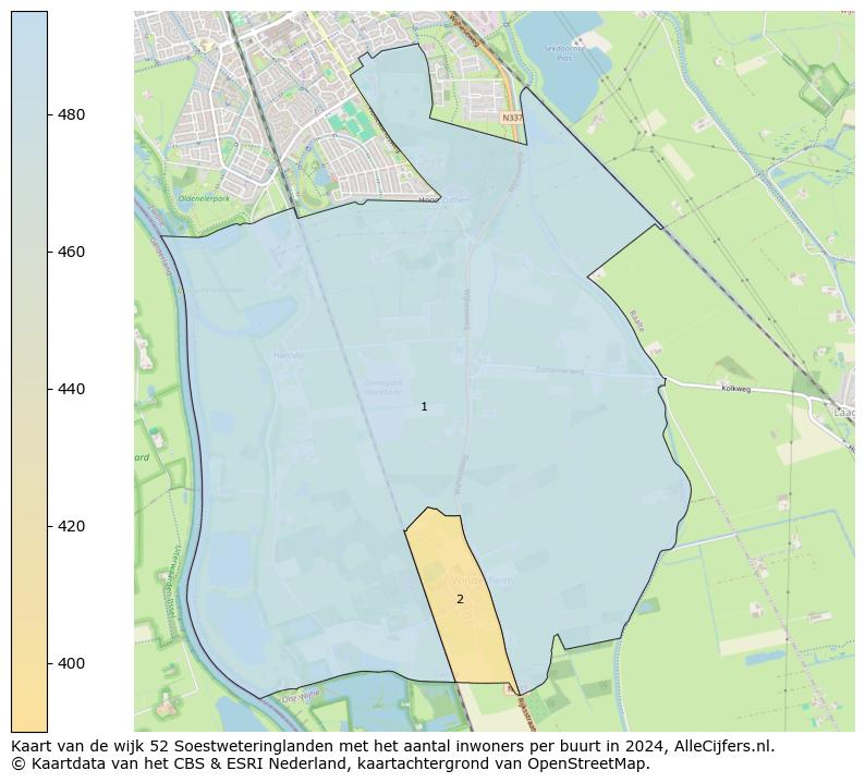 Kaart van de wijk 52 Soestweteringlanden met het aantal inwoners per buurt in 2024. Op deze pagina vind je veel informatie over inwoners (zoals de verdeling naar leeftijdsgroepen, gezinssamenstelling, geslacht, autochtoon of Nederlands met een immigratie achtergrond,...), woningen (aantallen, types, prijs ontwikkeling, gebruik, type eigendom,...) en méér (autobezit, energieverbruik,...)  op basis van open data van het Centraal Bureau voor de Statistiek en diverse andere bronnen!