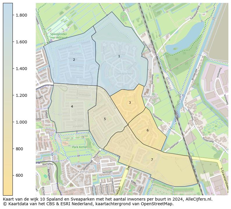 Kaart van de wijk 10 Spaland en Sveaparken met het aantal inwoners per buurt in 2024. Op deze pagina vind je veel informatie over inwoners (zoals de verdeling naar leeftijdsgroepen, gezinssamenstelling, geslacht, autochtoon of Nederlands met een immigratie achtergrond,...), woningen (aantallen, types, prijs ontwikkeling, gebruik, type eigendom,...) en méér (autobezit, energieverbruik,...)  op basis van open data van het centraal bureau voor de statistiek en diverse andere bronnen!