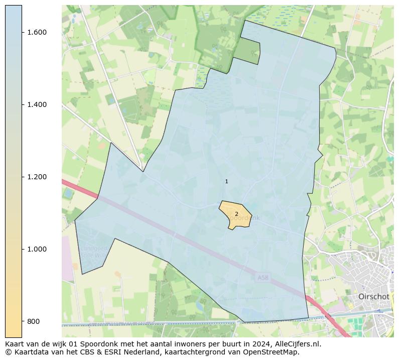 Kaart van de wijk 01 Spoordonk met het aantal inwoners per buurt in 2024. Op deze pagina vind je veel informatie over inwoners (zoals de verdeling naar leeftijdsgroepen, gezinssamenstelling, geslacht, autochtoon of Nederlands met een immigratie achtergrond,...), woningen (aantallen, types, prijs ontwikkeling, gebruik, type eigendom,...) en méér (autobezit, energieverbruik,...)  op basis van open data van het Centraal Bureau voor de Statistiek en diverse andere bronnen!