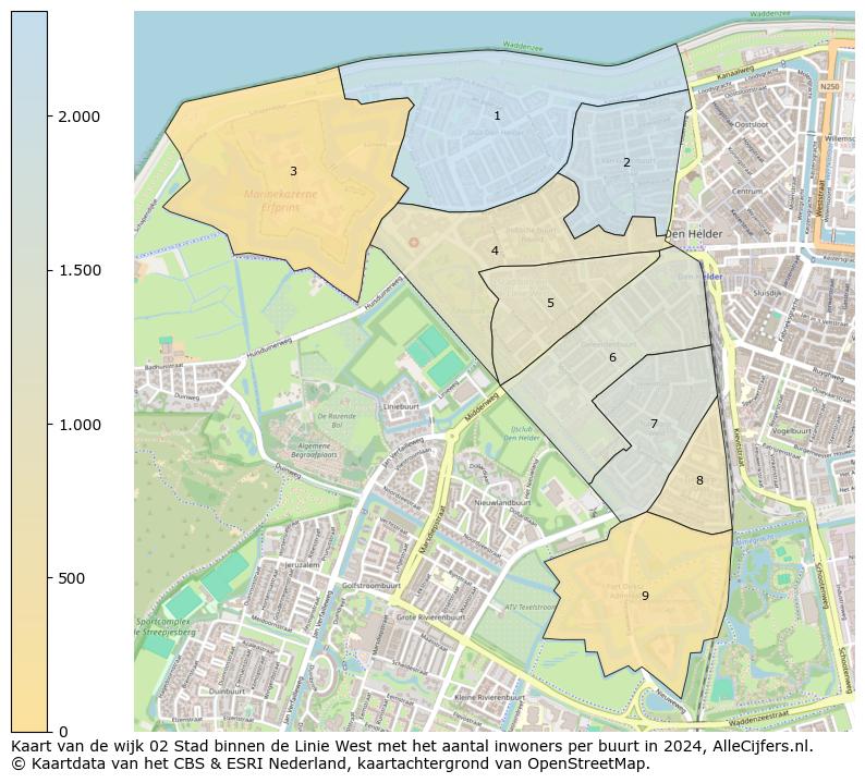 Kaart van de wijk 02 Stad binnen de Linie West met het aantal inwoners per buurt in 2024. Op deze pagina vind je veel informatie over inwoners (zoals de verdeling naar leeftijdsgroepen, gezinssamenstelling, geslacht, autochtoon of Nederlands met een immigratie achtergrond,...), woningen (aantallen, types, prijs ontwikkeling, gebruik, type eigendom,...) en méér (autobezit, energieverbruik,...)  op basis van open data van het Centraal Bureau voor de Statistiek en diverse andere bronnen!