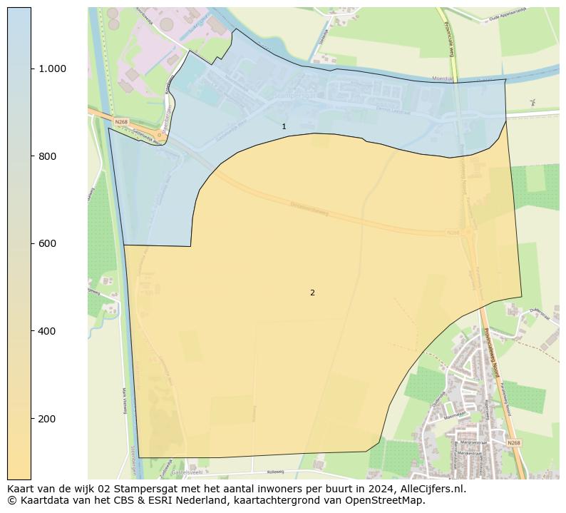 Kaart van de wijk 02 Stampersgat met het aantal inwoners per buurt in 2024. Op deze pagina vind je veel informatie over inwoners (zoals de verdeling naar leeftijdsgroepen, gezinssamenstelling, geslacht, autochtoon of Nederlands met een immigratie achtergrond,...), woningen (aantallen, types, prijs ontwikkeling, gebruik, type eigendom,...) en méér (autobezit, energieverbruik,...)  op basis van open data van het centraal bureau voor de statistiek en diverse andere bronnen!