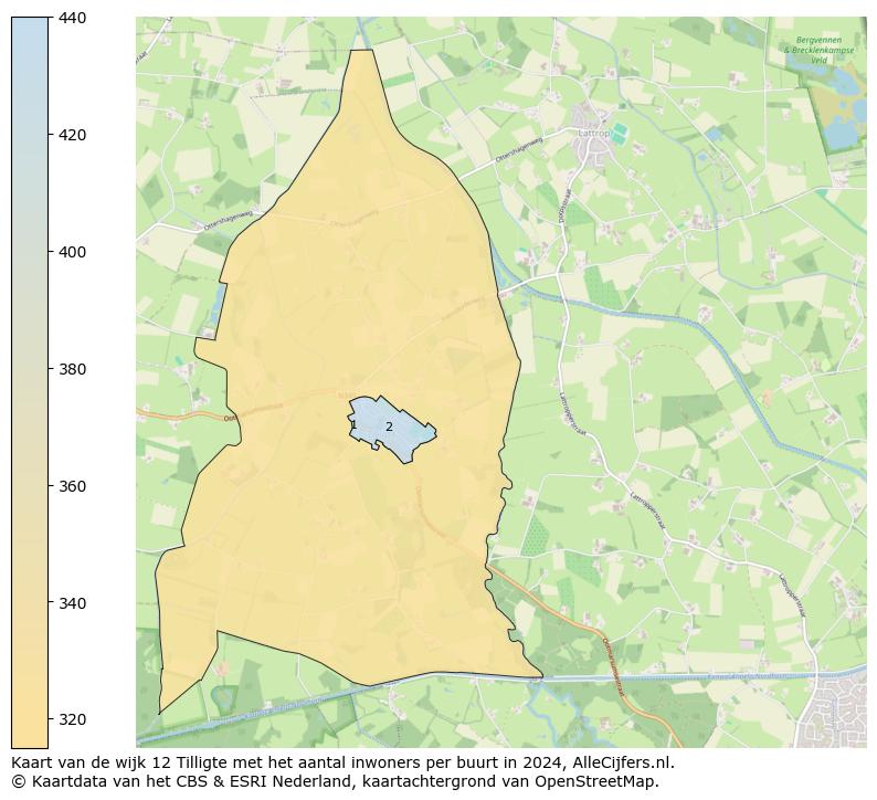 Kaart van de wijk 12 Tilligte met het aantal inwoners per buurt in 2024. Op deze pagina vind je veel informatie over inwoners (zoals de verdeling naar leeftijdsgroepen, gezinssamenstelling, geslacht, autochtoon of Nederlands met een immigratie achtergrond,...), woningen (aantallen, types, prijs ontwikkeling, gebruik, type eigendom,...) en méér (autobezit, energieverbruik,...)  op basis van open data van het centraal bureau voor de statistiek en diverse andere bronnen!