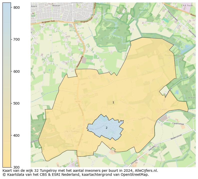 Kaart van de wijk 32 Tungelroy met het aantal inwoners per buurt in 2024. Op deze pagina vind je veel informatie over inwoners (zoals de verdeling naar leeftijdsgroepen, gezinssamenstelling, geslacht, autochtoon of Nederlands met een immigratie achtergrond,...), woningen (aantallen, types, prijs ontwikkeling, gebruik, type eigendom,...) en méér (autobezit, energieverbruik,...)  op basis van open data van het centraal bureau voor de statistiek en diverse andere bronnen!