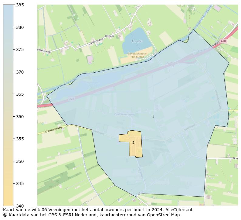 Kaart van de wijk 06 Veeningen met het aantal inwoners per buurt in 2024. Op deze pagina vind je veel informatie over inwoners (zoals de verdeling naar leeftijdsgroepen, gezinssamenstelling, geslacht, autochtoon of Nederlands met een immigratie achtergrond,...), woningen (aantallen, types, prijs ontwikkeling, gebruik, type eigendom,...) en méér (autobezit, energieverbruik,...)  op basis van open data van het centraal bureau voor de statistiek en diverse andere bronnen!