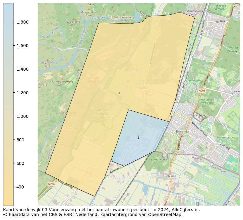 Kaart van de wijk 03 Vogelenzang met het aantal inwoners per buurt in 2024. Op deze pagina vind je veel informatie over inwoners (zoals de verdeling naar leeftijdsgroepen, gezinssamenstelling, geslacht, autochtoon of Nederlands met een immigratie achtergrond,...), woningen (aantallen, types, prijs ontwikkeling, gebruik, type eigendom,...) en méér (autobezit, energieverbruik,...)  op basis van open data van het centraal bureau voor de statistiek en diverse andere bronnen!