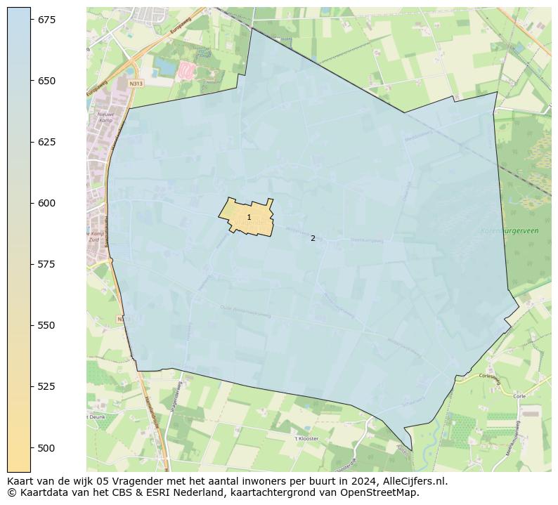 Kaart van de wijk 05 Vragender met het aantal inwoners per buurt in 2024. Op deze pagina vind je veel informatie over inwoners (zoals de verdeling naar leeftijdsgroepen, gezinssamenstelling, geslacht, autochtoon of Nederlands met een immigratie achtergrond,...), woningen (aantallen, types, prijs ontwikkeling, gebruik, type eigendom,...) en méér (autobezit, energieverbruik,...)  op basis van open data van het centraal bureau voor de statistiek en diverse andere bronnen!