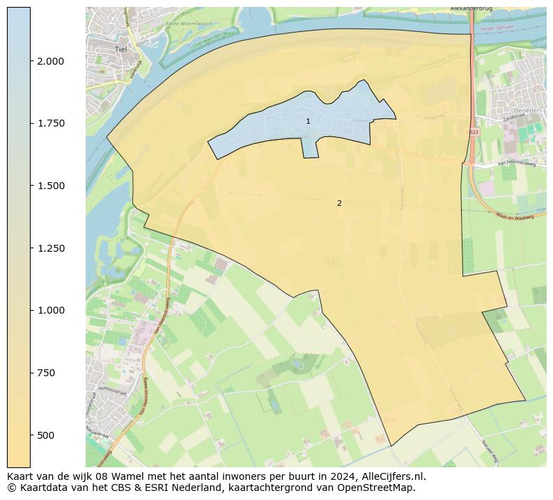 Kaart van de wijk 08 Wamel met het aantal inwoners per buurt in 2024. Op deze pagina vind je veel informatie over inwoners (zoals de verdeling naar leeftijdsgroepen, gezinssamenstelling, geslacht, autochtoon of Nederlands met een immigratie achtergrond,...), woningen (aantallen, types, prijs ontwikkeling, gebruik, type eigendom,...) en méér (autobezit, energieverbruik,...)  op basis van open data van het centraal bureau voor de statistiek en diverse andere bronnen!