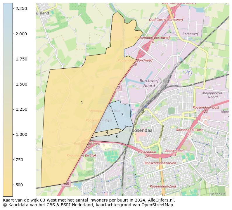 Kaart van de wijk 03 West met het aantal inwoners per buurt in 2024. Op deze pagina vind je veel informatie over inwoners (zoals de verdeling naar leeftijdsgroepen, gezinssamenstelling, geslacht, autochtoon of Nederlands met een immigratie achtergrond,...), woningen (aantallen, types, prijs ontwikkeling, gebruik, type eigendom,...) en méér (autobezit, energieverbruik,...)  op basis van open data van het centraal bureau voor de statistiek en diverse andere bronnen!