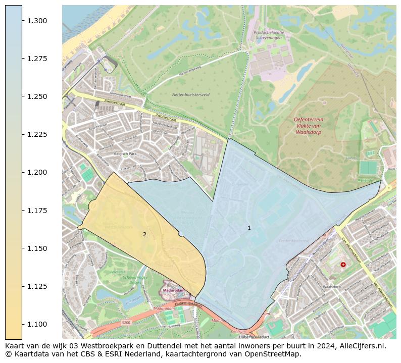 Kaart van de wijk 03 Westbroekpark en Duttendel met het aantal inwoners per buurt in 2024. Op deze pagina vind je veel informatie over inwoners (zoals de verdeling naar leeftijdsgroepen, gezinssamenstelling, geslacht, autochtoon of Nederlands met een immigratie achtergrond,...), woningen (aantallen, types, prijs ontwikkeling, gebruik, type eigendom,...) en méér (autobezit, energieverbruik,...)  op basis van open data van het centraal bureau voor de statistiek en diverse andere bronnen!