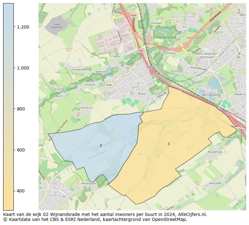 Kaart van de wijk 02 Wijnandsrade met het aantal inwoners per buurt in 2024. Op deze pagina vind je veel informatie over inwoners (zoals de verdeling naar leeftijdsgroepen, gezinssamenstelling, geslacht, autochtoon of Nederlands met een immigratie achtergrond,...), woningen (aantallen, types, prijs ontwikkeling, gebruik, type eigendom,...) en méér (autobezit, energieverbruik,...)  op basis van open data van het centraal bureau voor de statistiek en diverse andere bronnen!