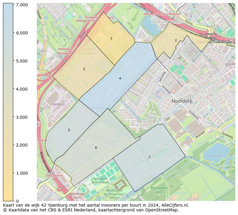 Kaart van de wijk 42 Ypenburg met het aantal inwoners per buurt in 2024. Op deze pagina vind je veel informatie over inwoners (zoals de verdeling naar leeftijdsgroepen, gezinssamenstelling, geslacht, autochtoon of Nederlands met een immigratie achtergrond,...), woningen (aantallen, types, prijs ontwikkeling, gebruik, type eigendom,...) en méér (autobezit, energieverbruik,...)  op basis van open data van het centraal bureau voor de statistiek en diverse andere bronnen!