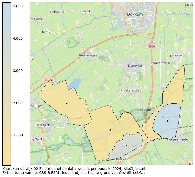 Kaart van de wijk 02 Zuid met het aantal inwoners per buurt in 2024. Op deze pagina vind je veel informatie over inwoners (zoals de verdeling naar leeftijdsgroepen, gezinssamenstelling, geslacht, autochtoon of Nederlands met een immigratie achtergrond,...), woningen (aantallen, types, prijs ontwikkeling, gebruik, type eigendom,...) en méér (autobezit, energieverbruik,...)  op basis van open data van het Centraal Bureau voor de Statistiek en diverse andere bronnen!