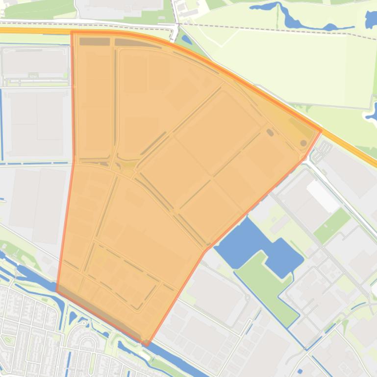 Kaart van de buurt Bedrijventerrein Vossenberg West I.