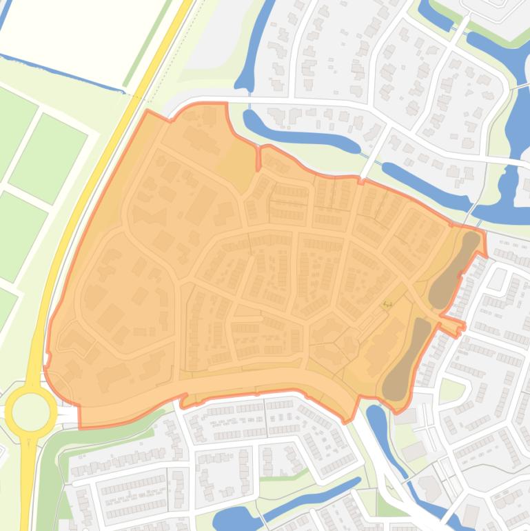 Kaart van de buurt Beuningen-Aalsterveld.