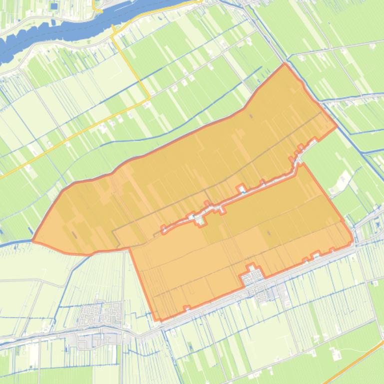 Kaart van de buurt Brandwijk-Buitengebied.