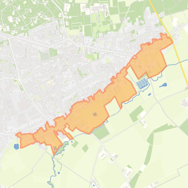 Kaart van de buurt Broekstraat-Hoek-Lijnt-Eijkereind.