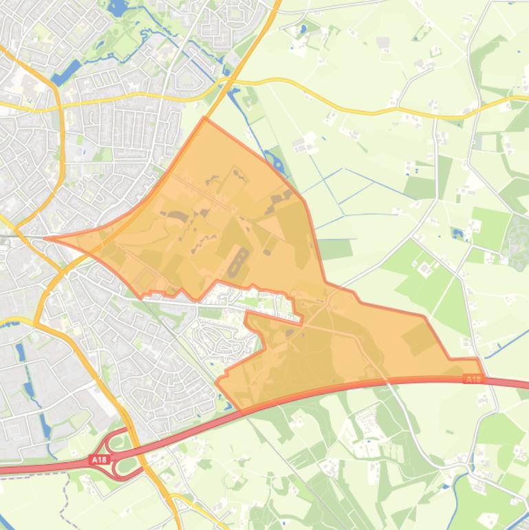 Kaart van de buurt Buitengebied - Groenendaal.