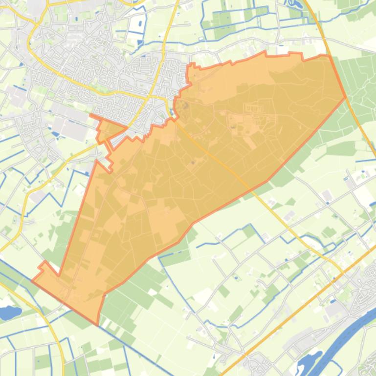 Kaart van de buurt Buitengebied In den Berg-Keuper Heide.