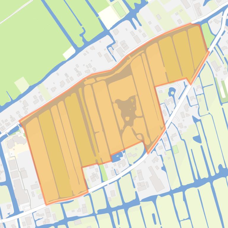 Kaart van de buurt Buitengebied-Laag-Blokland.