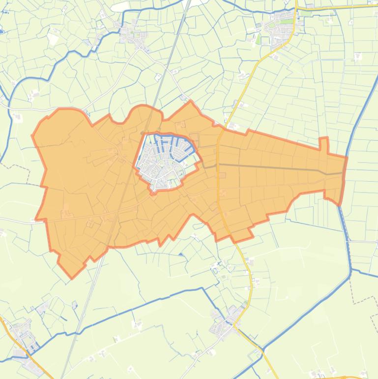 Kaart van de buurt Buitengebied Mantgum.