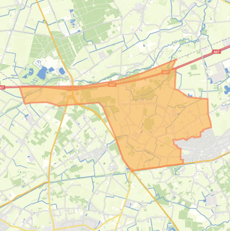 Kaart van de buurt Buitengebied Tongerlo-Korte Heide-Schoorveld.