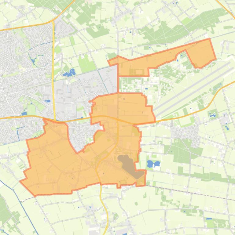 Kaart van de buurt Buitengebied-Volkel.