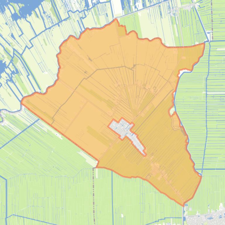 Kaart van de buurt Buitengebied Zegveld.