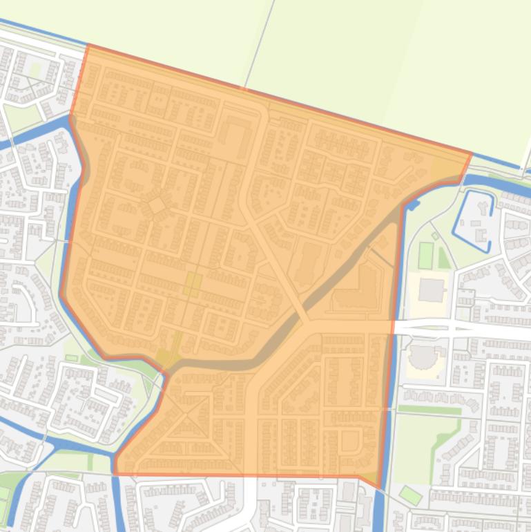 Kaart van de buurt Daalmeer-Noordwest.