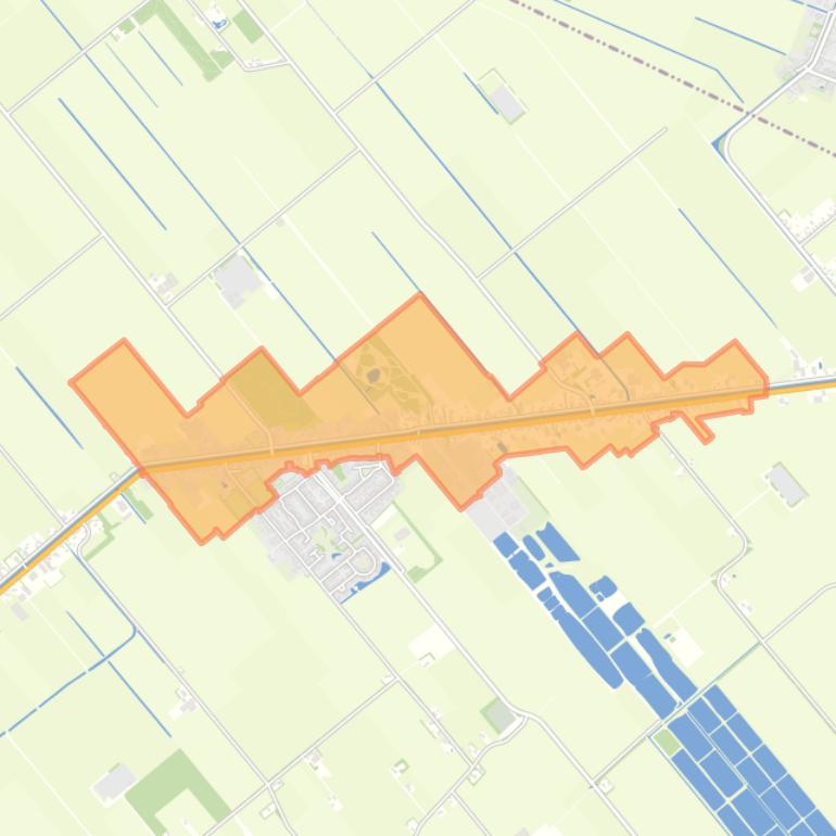 Kaart van de buurt De Krim-Streekdorp.