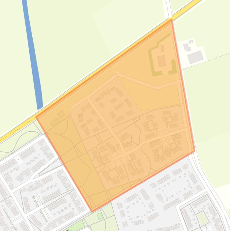 Kaart van de buurt De Stek.