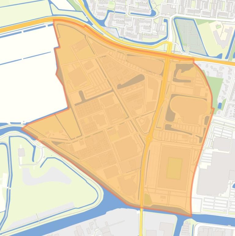 Kaart van de buurt De Zwette IV Businesspark.