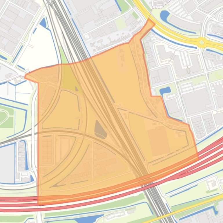 Kaart van de buurt Dordtsestraatweg.