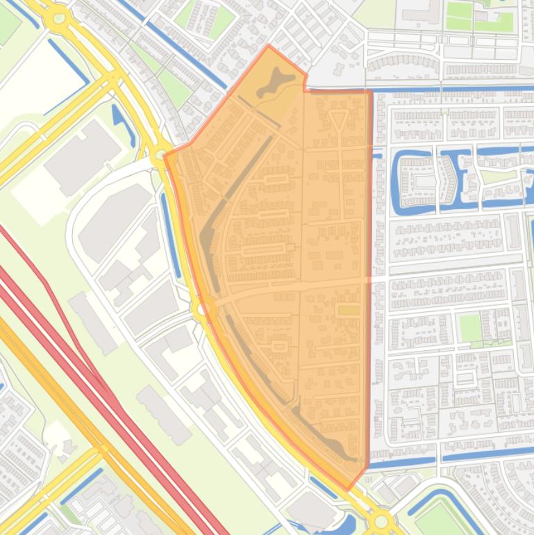 Kaart van de buurt Duisterweg en omgeving.