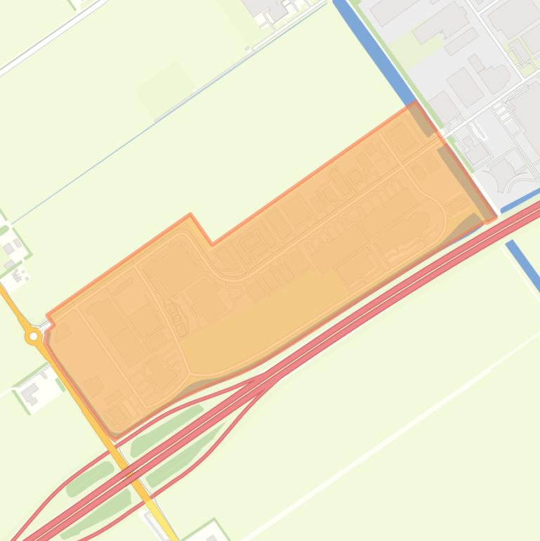 Kaart van de buurt Emmeloord-Bedrijventerrein A6.