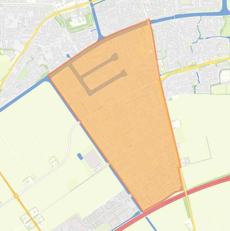 Kaart van de buurt Emmeloord-Bedrijventerrein Nagelerweg.