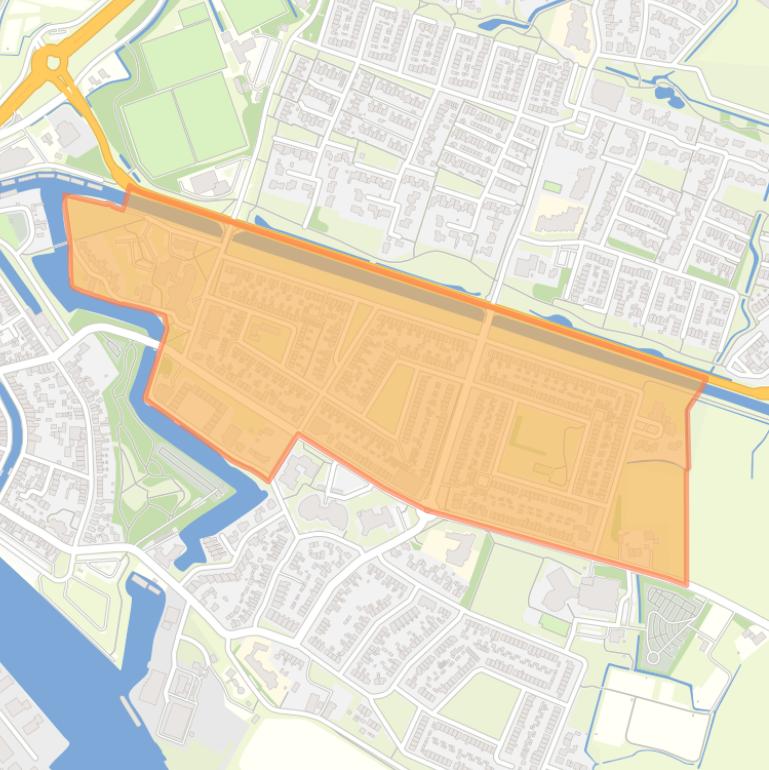 Kaart van de buurt Hasselt Dedemsvaart.