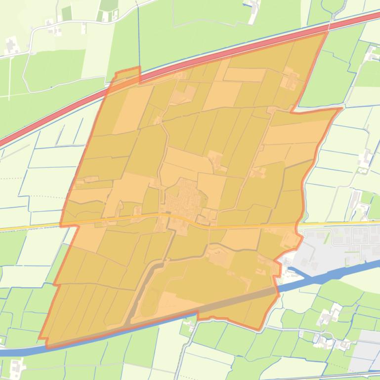 Kaart van de buurt Herbaijum.