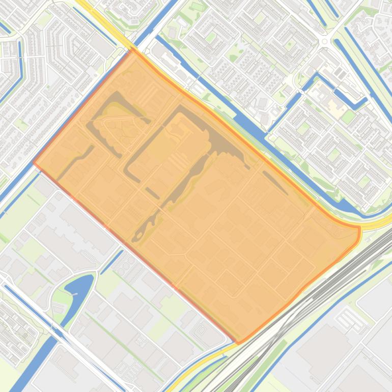 Kaart van de buurt Hoofddorp Graan voor Visch Zuid.